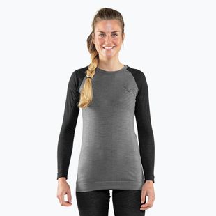 Дамска термоактивна блуза с дълъг ръкав  DYNAFIT Tour Light Merino black out