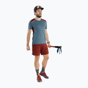 Мъжка тениска за бягане DYNAFIT Sky тъмно синьо 08-0000071649