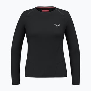 Дамска блуза с дълъг ръкав Salewa Pedroc Dry Tee black out