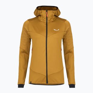 Дамски суитшърт за трекинг Salewa Sella Crevasse Hd golden brown