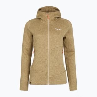Дамски суитшърт за трекинг Salewa Puez Rocca Polarlite Hood quicksand