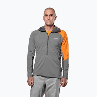 Мъжки суитчър за трекинг Salewa NXT Hyb 1/2 Zip Tee quiet shade