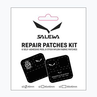 Комплект за ремонт Salewa Repair Patches Kit 2pcs black/white