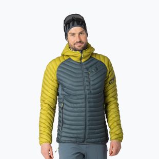 Мъжко пухено яке DYNAFIT Radical Down Hooded golden lime/0720