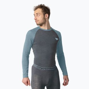 Мъжка термоактивна блуза DYNAFIT Tour Light Merino smoke blue