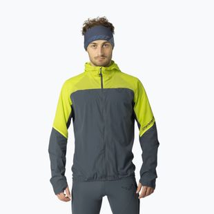 Мъжко яке за бягане DYNAFIT Alpine Wind ultra yellow