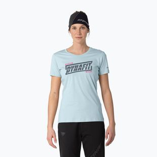 Дамска тениска DYNAFIT Graphic Co cloud blue/tabloid