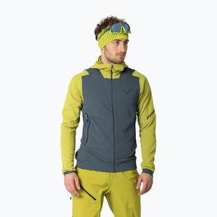 Мъжки суитшърт DYNAFIT Blacklight Thermal Hooded Jacket golden lime/0720