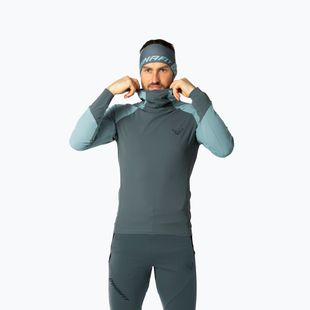 Мъжки суитшърт за бягане DYNAFIT Alpine Hooded smoke blue/0720