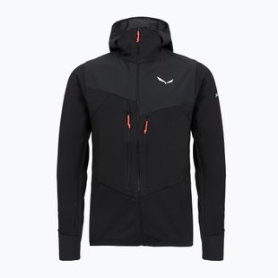 Мъжки суитшърт за трекинг Salewa Agner PL Hooded black out