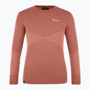 Детска термоактивна блуза Salewa Zebru Med Warm AMR etruscan red