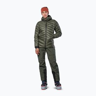 Дамско яке с подплата Salewa Ortles Med 3 Rds Dwn faded green