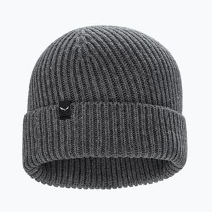 Зимна шапка Salewa Re-Zebru Knit light grey melange