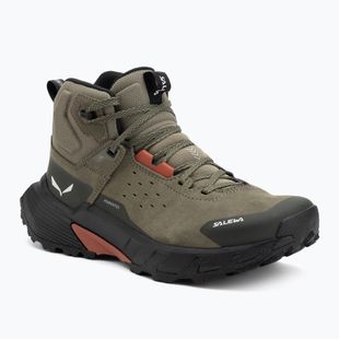 Дамски обувки за трекинг Salewa Pedroc 2 Leather Mid PTX faded green/dark olive