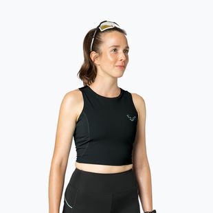 Дамска тениска за бягане DYNAFIT Trail Crop Top black