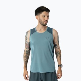 Мъжка тениска за бягане DYNAFIT Sky Tank smoke blue