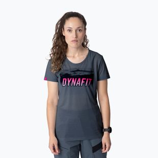 Дамска тениска за трекинг DYNAFIT Transalper Pocket cinder/6070