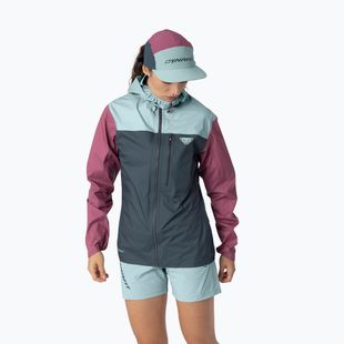Дамско яке за дъжд DYNAFIT Traverse 3L cinder cloud blue/3180