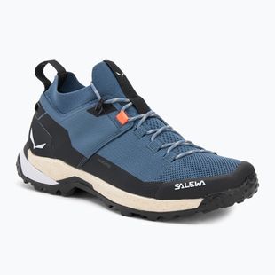 Мъжки ботуши за трекинг Salewa Puez 2 Knit Powertex java blue/black