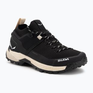 Дамски обувки за трекинг Salewa Puez 2 Knit Powertex black/black