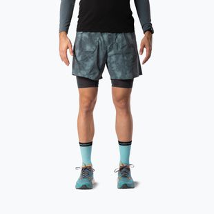 Мъжки шорти за бягане DYNAFIT Trail Reflective 2in1 cinder