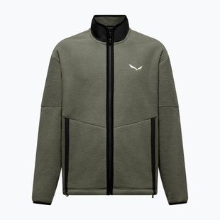 Мъжки поларен суитшърт Salewa Fanes Full Zip faded green