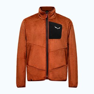 Мъжки суитшърт за трекинг Salewa Puez Warm Full Zip bombay brown