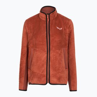 Дамски суитшърт за трекинг Salewa Puez Warm Full Zip etruscan red