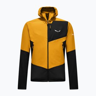 Мъжки поларен суитшърт Salewa Ortles Fleece Pro Hooded Gold/0910