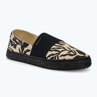 GANT дамски обувки Raffiaville dry sand/black