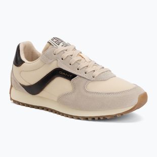 Дамски обувки GANT Beja beige/dark brown