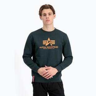 Мъжки суитшърт Alpha Industries Basic dark petrol