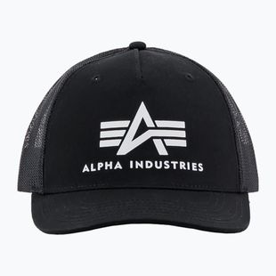 Мъжки Alpha Industries Basic Trucker бейзболна шапка черен