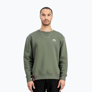 Мъжки потник Alpha Industries Basic Small Logo dark olive