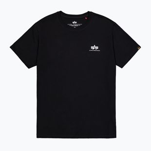 Мъжки тениски Alpha Industries Basic Small Logo Black