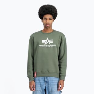 Alpha Industries мъжки суитшърт Basic тъмно маслинен