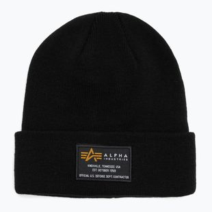 Шапка Alpha Industries Crew black