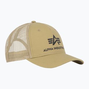 Мъжки Alpha Industries Basic Trucker sand бейзболна шапка