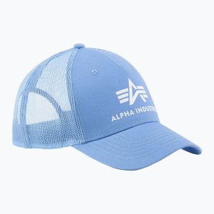Мъжки Alpha Industries Basic Trucker бейзболна шапка светло синьо