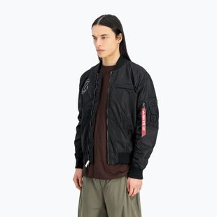 Alpha Industries MA-1 TT Flying Tigers мъжко яке черно