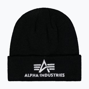 Alpha Industries 3D черна/сребърна шапка