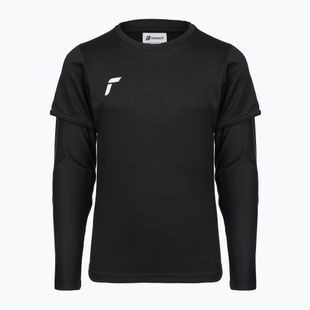 Детска вратарска тениска Reusch Goalkeeping Jersey Padded Junior black/silver