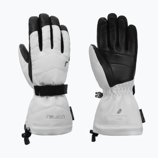 Дамски скиорски ръкавици Reusch Nadia R-Tex XT white/black