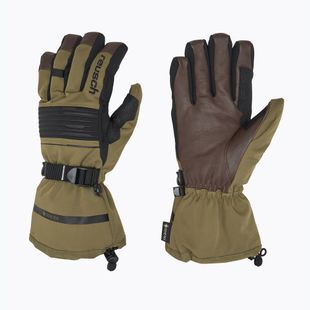 Скиорски ръкавици Reusch Isidro GTX burnt olive/dark brown