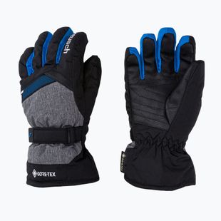 Детски ски ръкавици Reusch Flash Gore-Tex черни/сини 62/61/305
