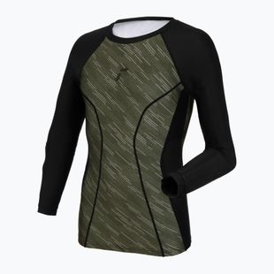 Вратарска блуза с дълъг ръкав Reusch Padded Eco Underhirt black/desert green