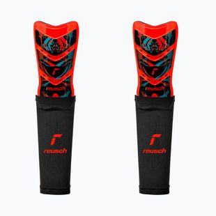Протектори за подбедрици Reusch Shinguard Attrakt Supreme bright red/black