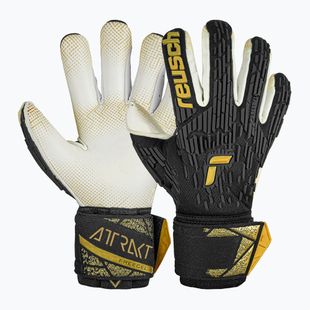 Reusch Attrakt Freegel Gold X GluePrint Finger Support вратарска ръкавица черна/златна