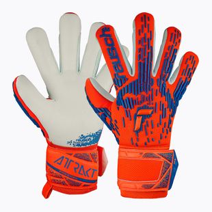 Reusch Attrakt Freegel Silver hyper orng/elec blue вратарски ръкавици