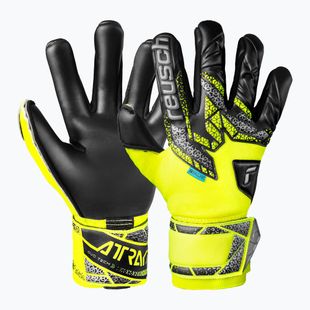 Вратарски ръкавици Reusch Attrakt Duo safety yellow/silver/black